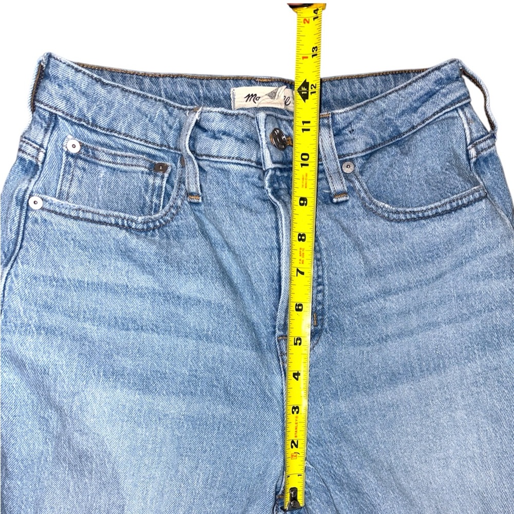 Madewell The Curvy Perfect Vintage Jean In A Light Blue Wash Women’s Size 26 - Picture 6 of 10